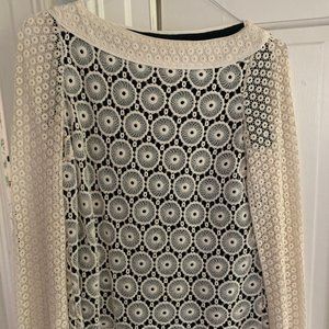 Tory Burch Long Sleeve Knit Top